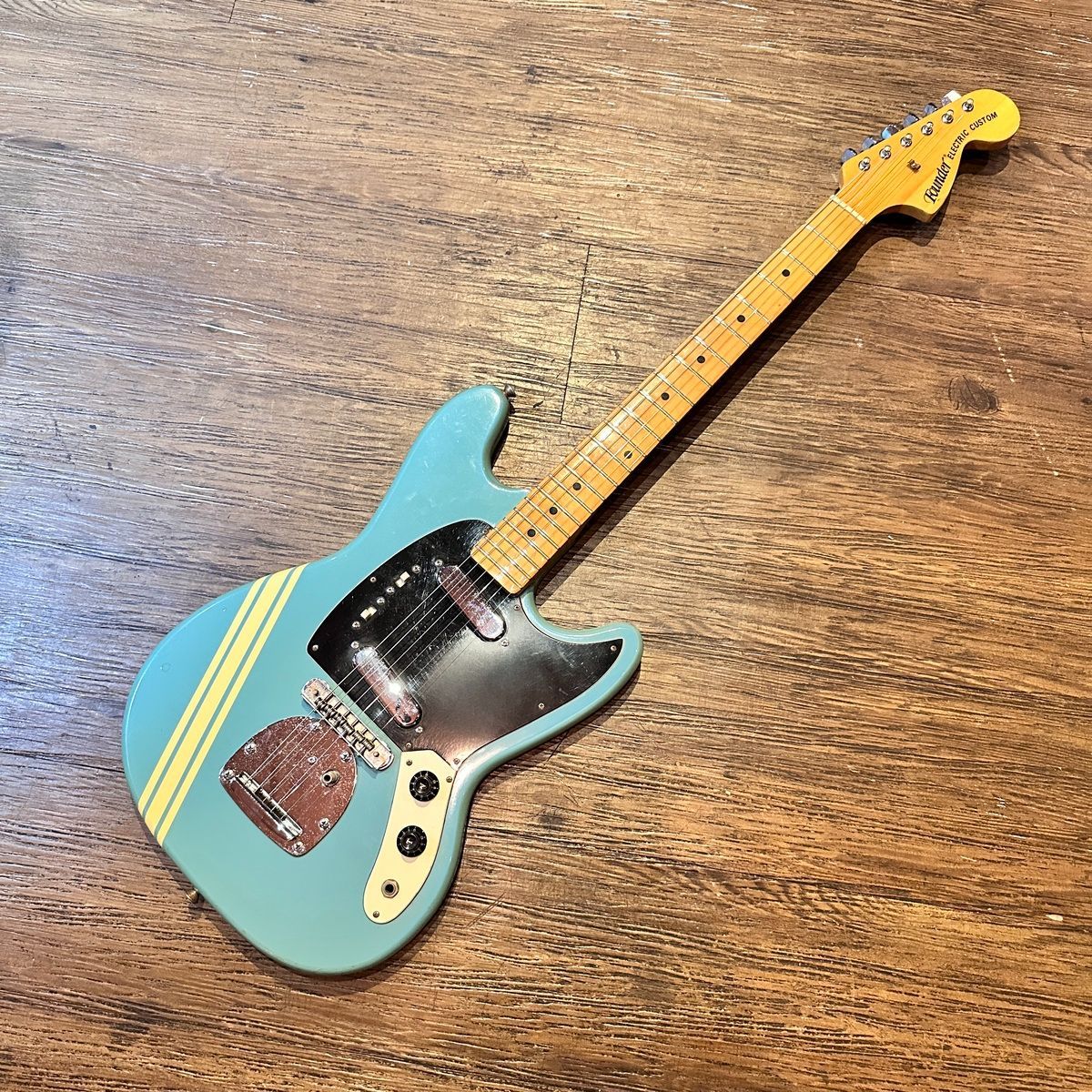 Founder Mustang Style Electric Custom Light Blue 1970年代 Electric