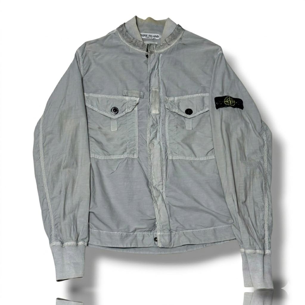 STONE ISLAND M 10 S/S ガーメント ダイ ブルゾン ジャケット