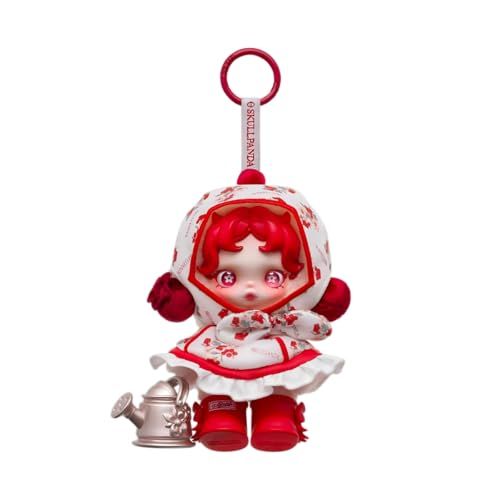 【POP MART 公式ストア】SKULLPANDA Amid Flowers ぬいぐるみペンダント skullpanda スカルパンダ すかるぱんだ ポップマート ぬいぐるみ ドール おもちゃ ソフビ人形 キーホルダー ブラインドドール ギ 0697aa32