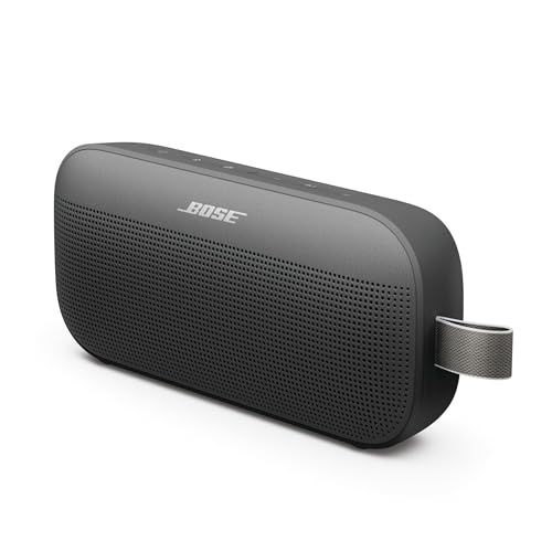 Bose SoundLink Flex Portable Speaker (第2世代) ワイヤレス Bluetooth 小型 ポータブル スピーカー ハイファイオーディオ 最長12時間連続再生 防水・防塵 ブラック(沖縄・離島の方不可) f63d2293