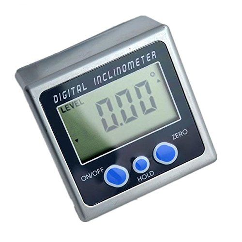 zmart デジタル 傾斜計 デジタル アングルセンサー 角度 勾配 ゲージ レベル 分度器 アングル ファインダー ベベル ゲージ 磁気ベース 電子 アングルゲージ 日本語説明書つき(沖縄・離島の方不可) 93133720