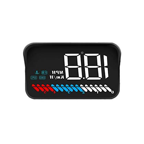 【新品】.B「M7-OBDGPS」HUD ヘッドアップディスプレイ M7 GPS/OBD2対応 カラフル 車載スピードメーター フロントガラス d219ebff