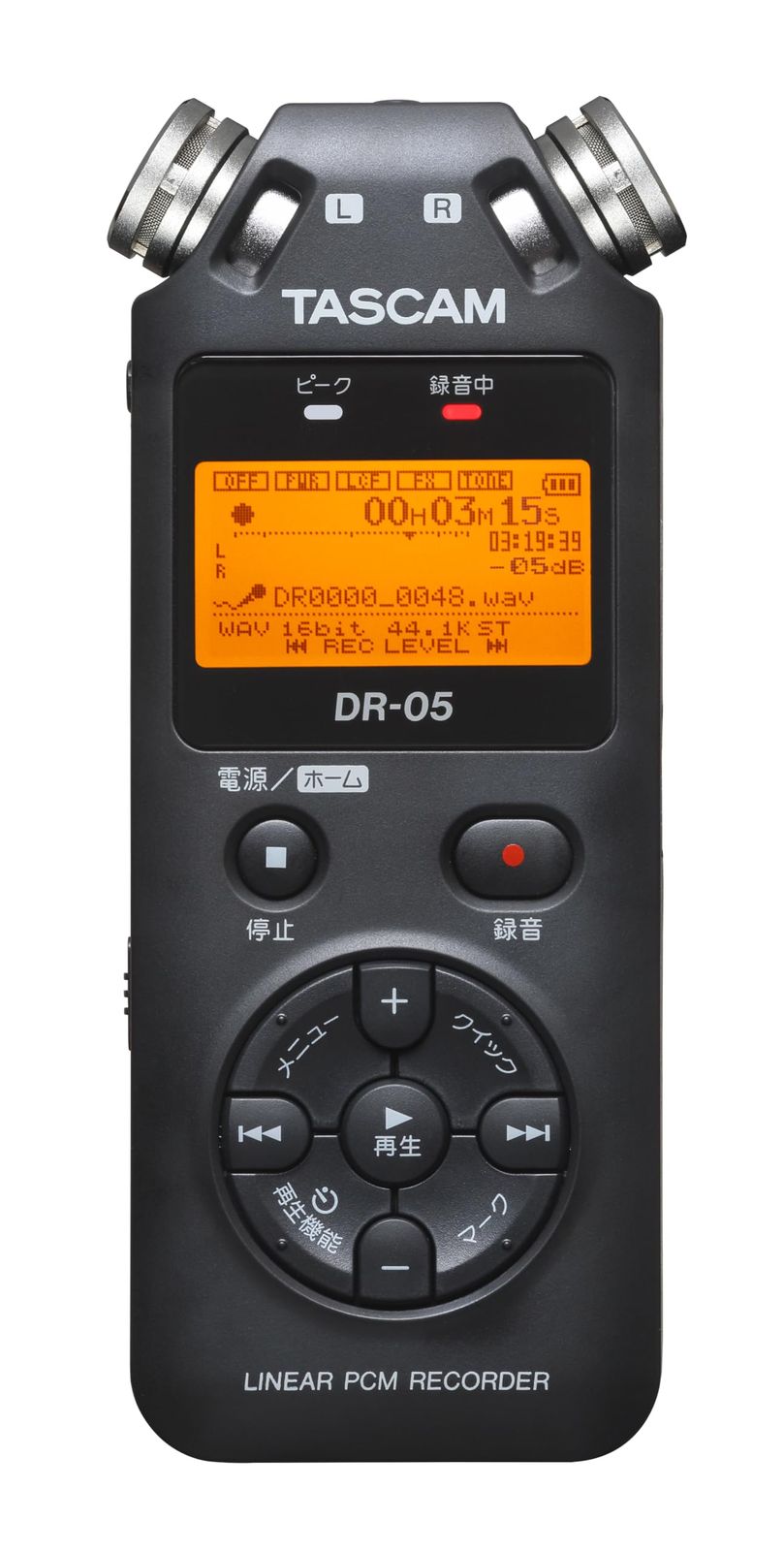 新品 TASCAM タスカム リニアPCMレコーダー DR-05 VER3 15,384円