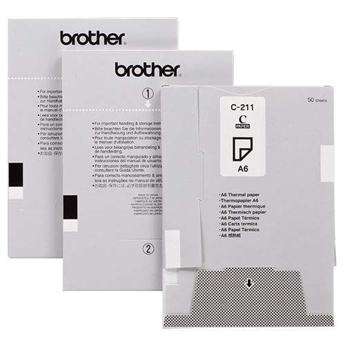 新品 ブラザー工業(Brother Industries) brother MPrint用ペーパーカセット感熱紙 C-211 20個入り