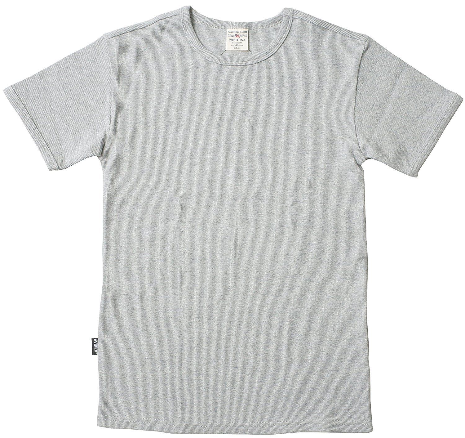 新品 [アヴィレックス] デイリー クルーネックTシャツ #6143502XSグレー