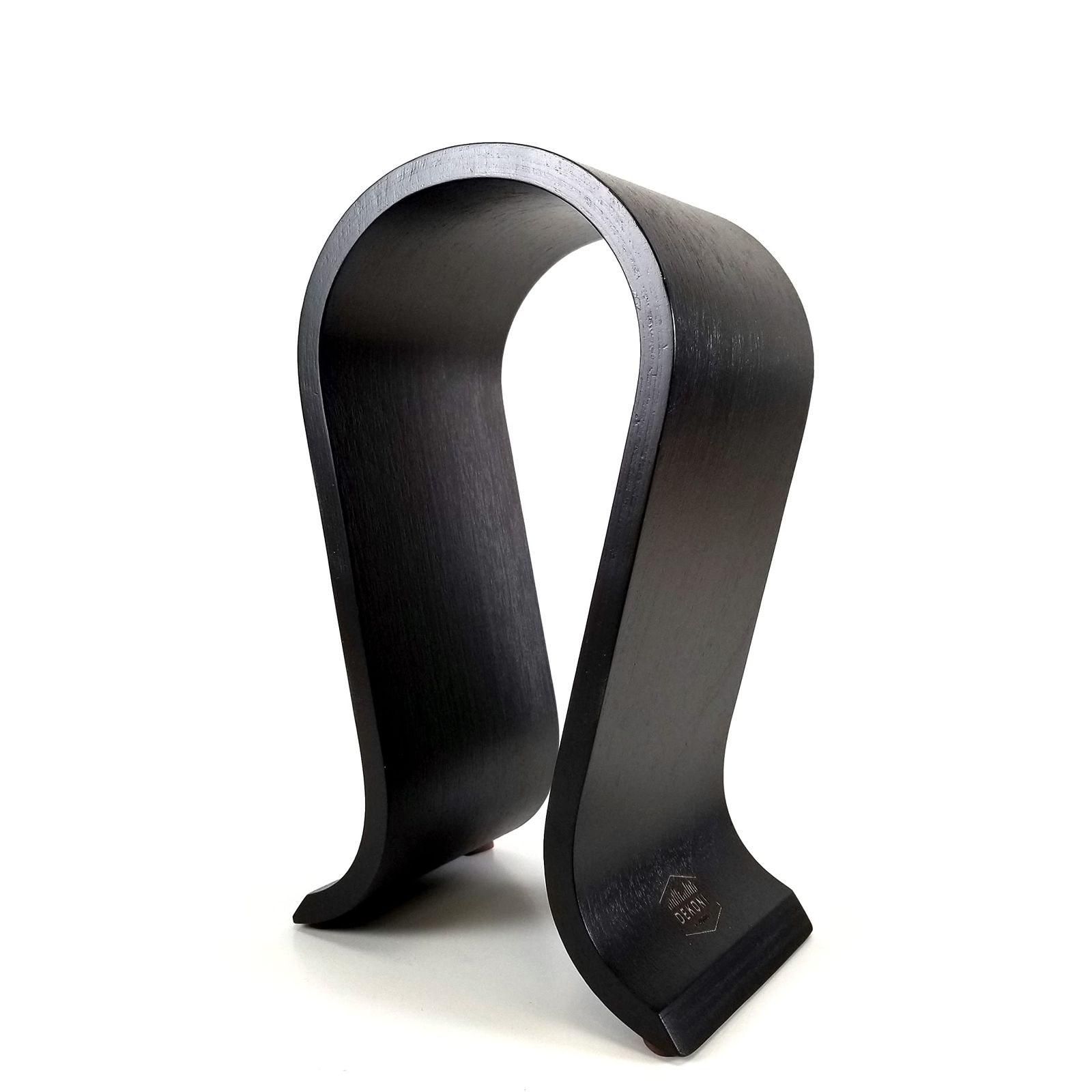 新品 Dekoni Audio デコニオーディオ 木製ヘッドホンスタンド OMEGA-BLK