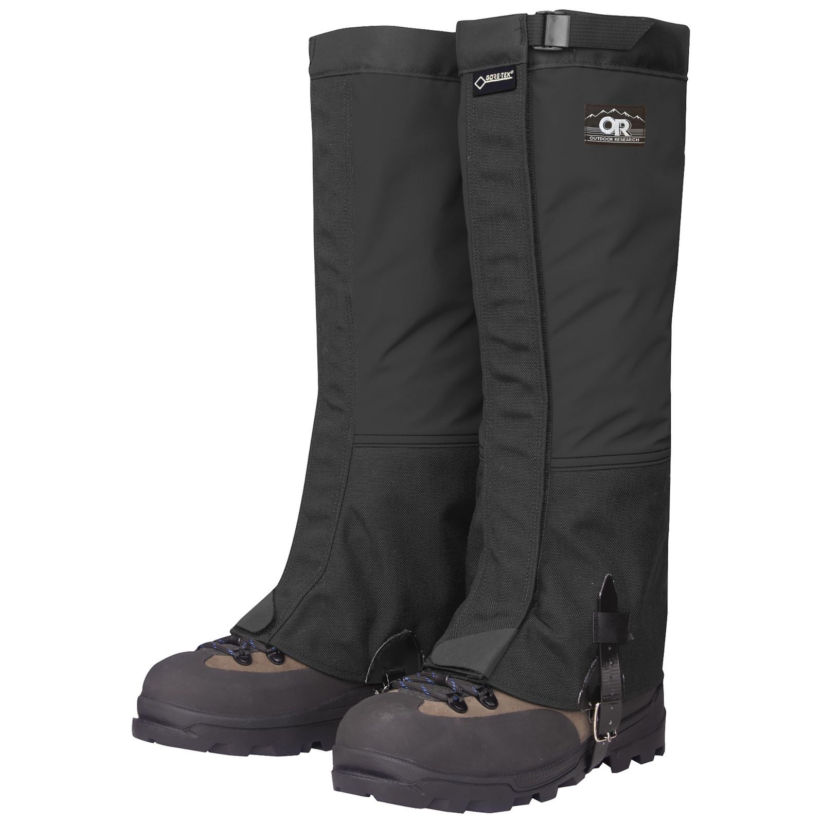 新品 Outdoor Research レディース クロコダイル クラシック ゲートル ブラック 2XL