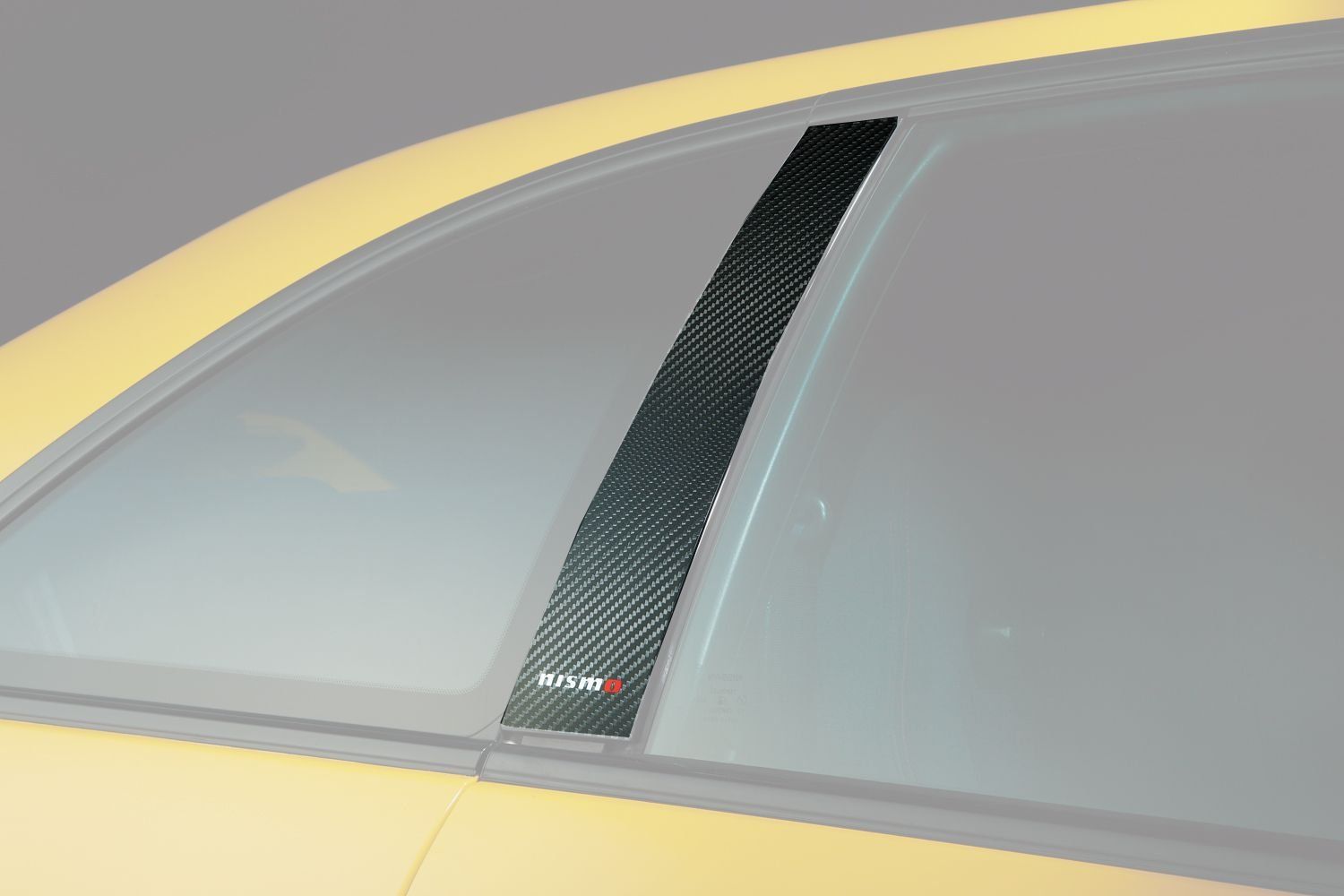 新品 nismo ( ニスモ ) カーボンピラーガーニッシュ スカイライン R33 2ドア / スカイライン GT-R R33用 (左右2枚セット) 7689S-RNR30