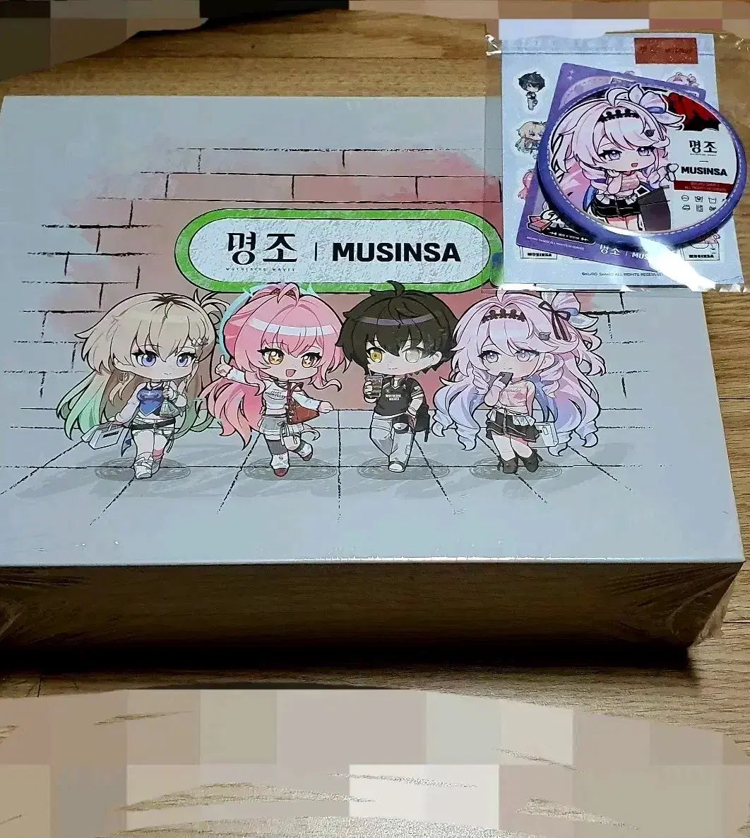 MUSINSA コラボ 限定グッズ フルセット + デニア SD 缶バッジ 特典