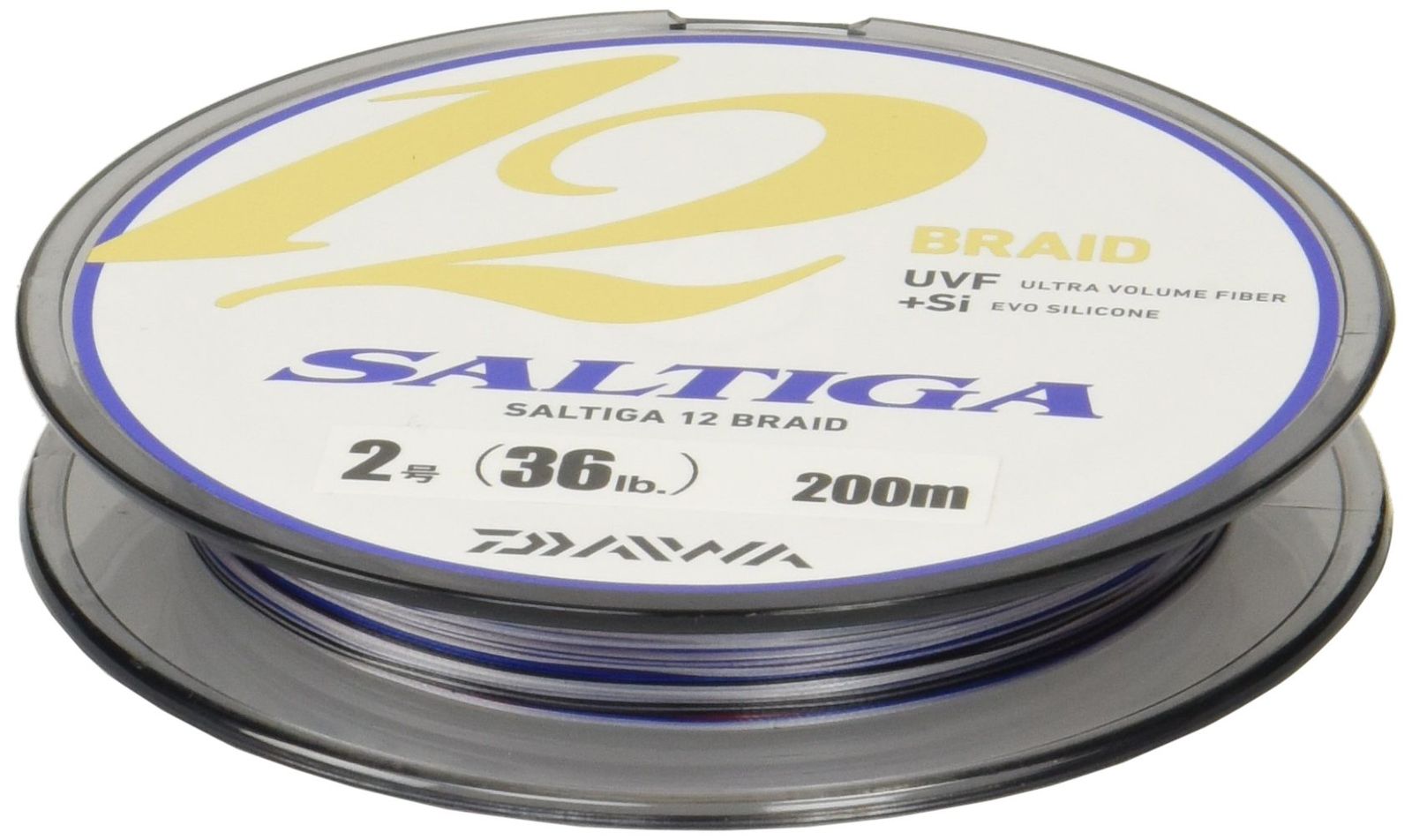 新品 ダイワ(Daiwa) PEライン ソルティガ 12ブレイド 200m 1.2号 27lb マルチカラー
