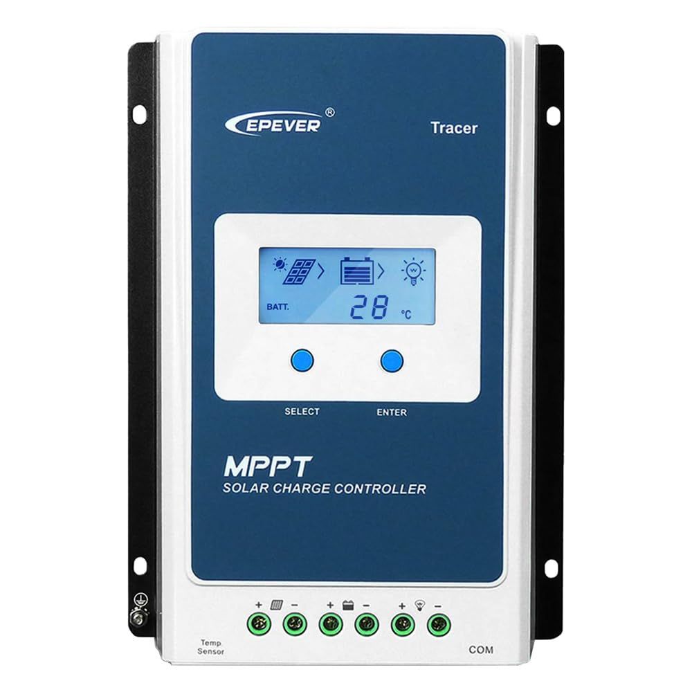 新品 20A MPPT チャージコントローラー Tracer 2210AN epever epsolar 高効発電 ソーラー充電 12V 24V システム対応 発電 蓄電