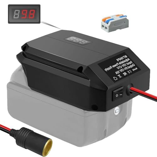降圧コンバーター 電源ホイール バッテリーアダプター マキタ18V→12V対応DC12V降圧コンバーターレギュレーター 電動工具充電用 トラベル アウトドアアドベンチャー向け(沖縄・離島の方発送不可）) 98251cc4