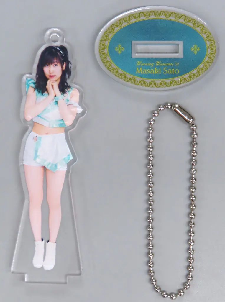 中古】雑貨 佐藤優樹(モーニング娘。'21) 卒業記念フィギュアスタンド