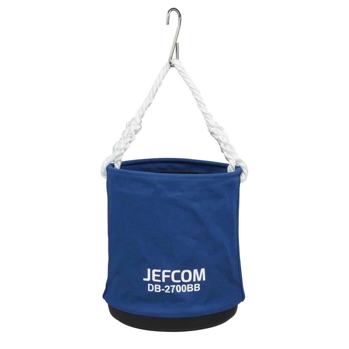 新品 ジェフコム(Jefcom) 自立型電工バケツ DB-2700BB