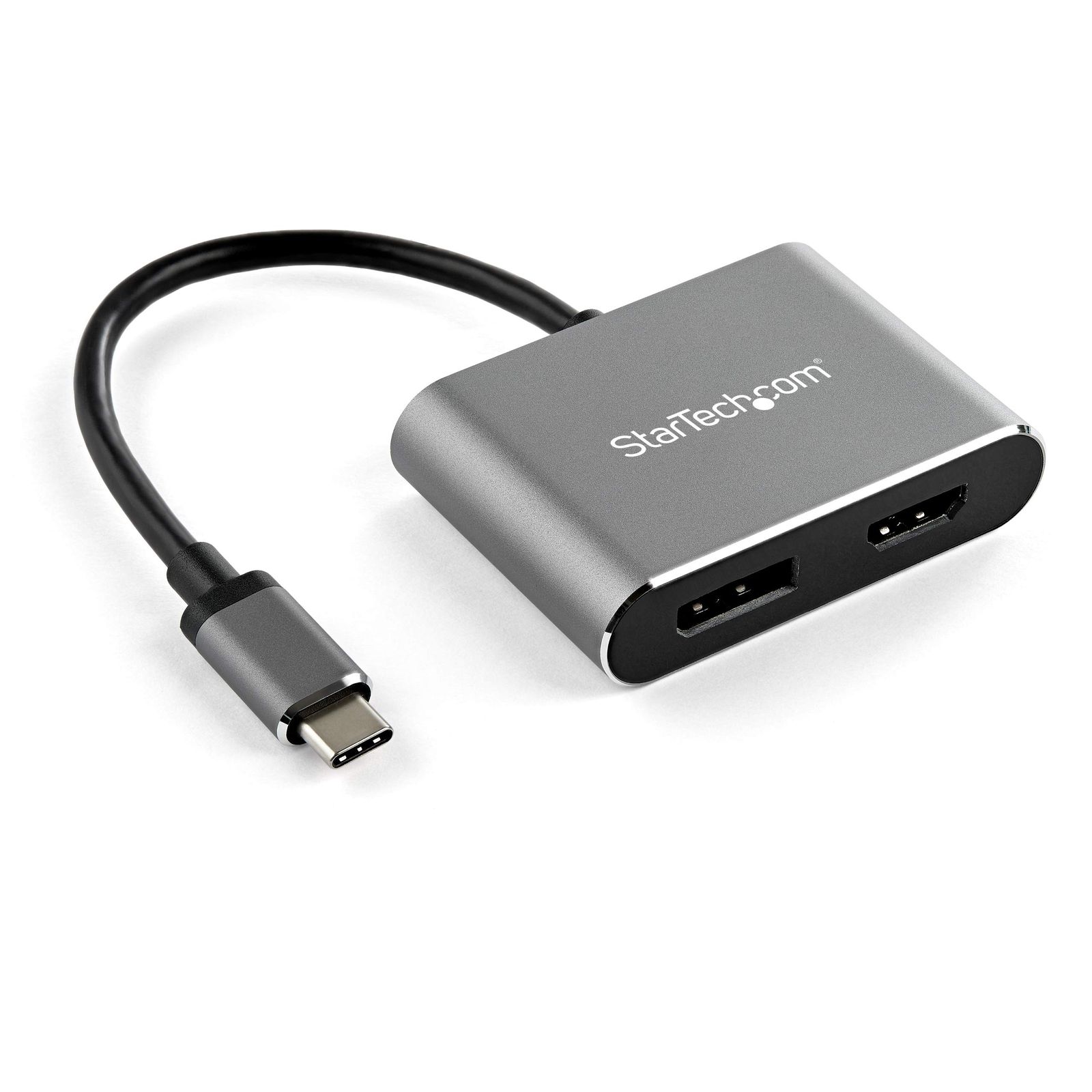StarTech.com USB-C - DisplayPort/HDMI変換アダプタ 4K/60Hz対応 USB Type-C接続HDMI/ディスプレイポート 2 in 1アダプタ CDP2DPHD