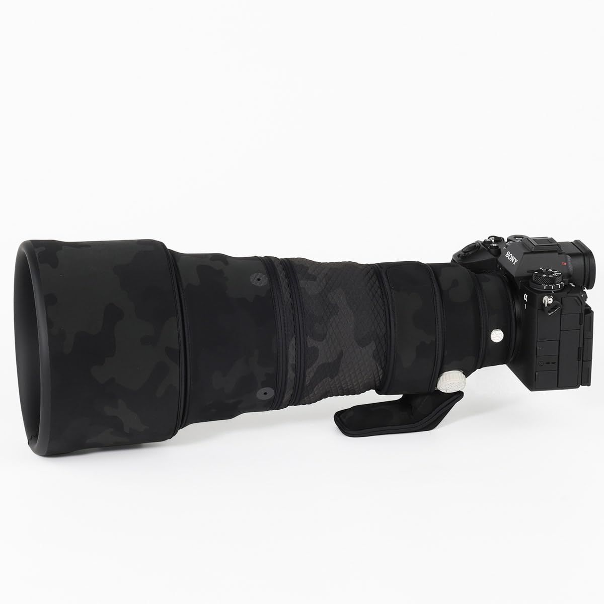 新品 CHASING BIRDS 迷彩防水レンズコート Sony FE 300mm F2.8 GM OSS用 防雨レンズ保護カバー (暗い)