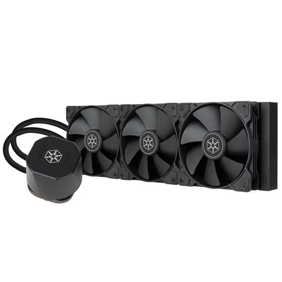 新品 Silverstone CPUクーラー 360mm Intel LGA 115x/1200/1700/1851/2011/2066 AMD Socket AM5/AM4 対応 SST-NP360B 国内正規代理店品