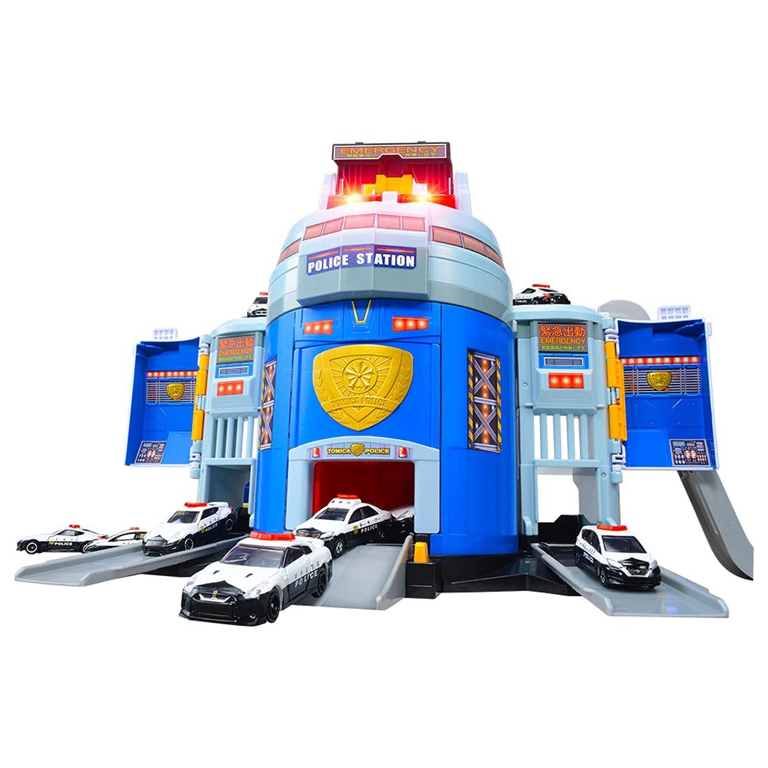 新品 タカラトミー(TAKARA TOMY) トミカワールド ぐるっと変形!DXポリスステーション