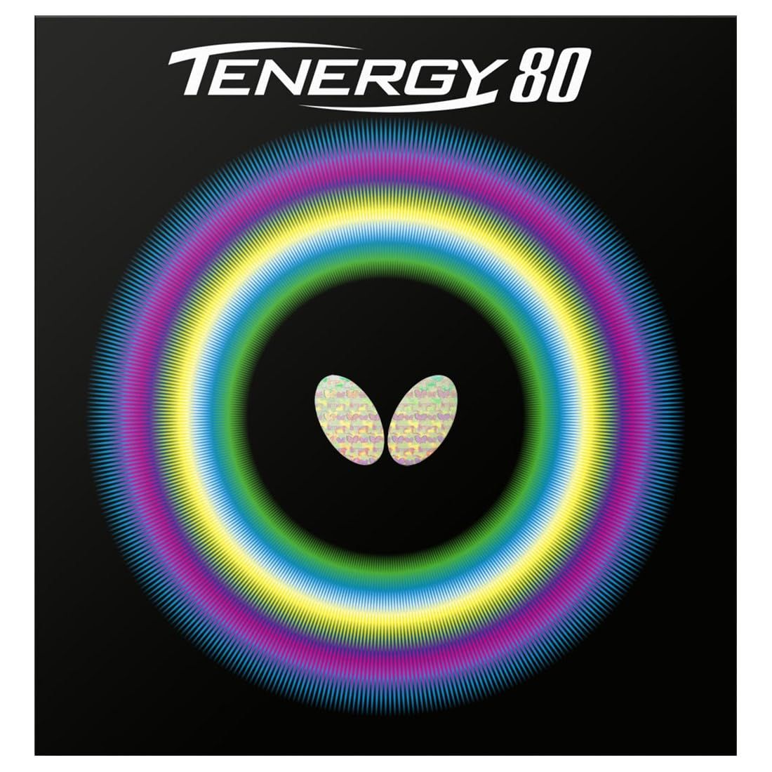 バタフライ(Butterfly) 卓球用裏ラバー テナジー80 05930 ブラック 特厚