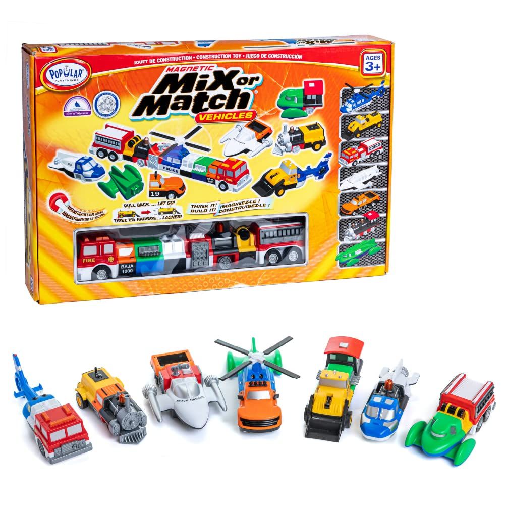 新品 ボーネルンド ポピュラープレイシングス (POPULAR PLAYTHINGS) ミックス&マッチ デラックスセット 3歳頃から PPT60314
