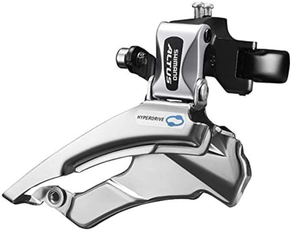 新品 シマノ(SHIMANO) FD-M313 バンドタイプφ34.9mm(31.8/28.6mmアダプタ付) ダウンスイング/デュアルプル 3X8/7S 66-69° EFDM313X6
