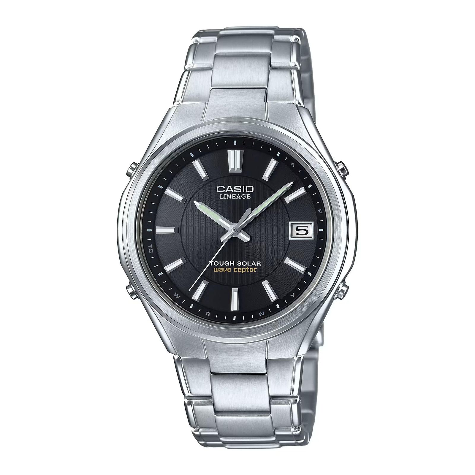 新品 [カシオ] 腕時計 リニエージ 【国内正規品】 電波ソーラー LIW-120DEJ-1AJF メンズ シルバー