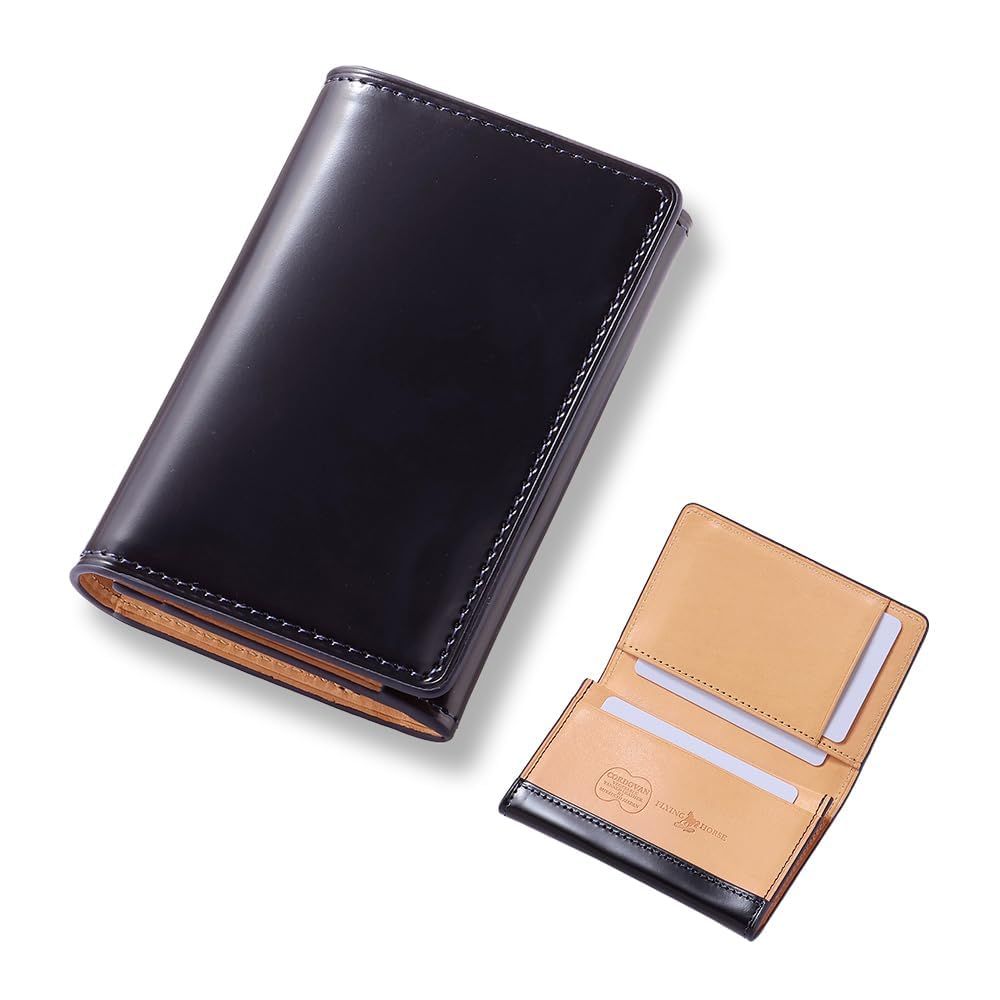 新品 [フライングホース] 名刺入れ コードバン 本革 牛革 レザー カードケース メンズ レディース