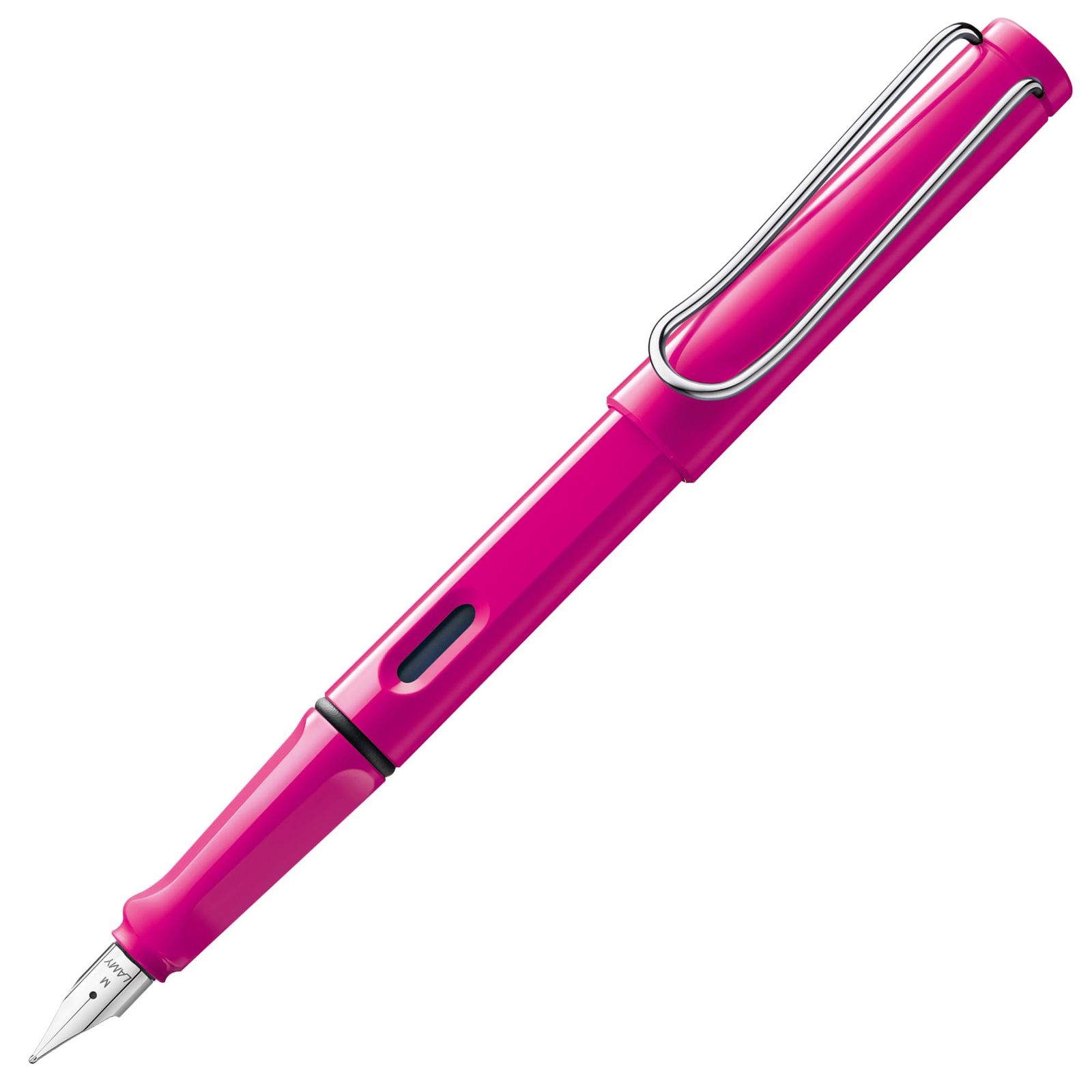 新品 LAMY(ラミー)safari ピンク 万年筆 - 人間工学に基づいたグリップと磨き上げられたスチール製のペン先 サイズ EF - 筆記やカリグラフィーに最適 - LAMY T 10 ブルー インクカートリッジ 付き - 右利き用