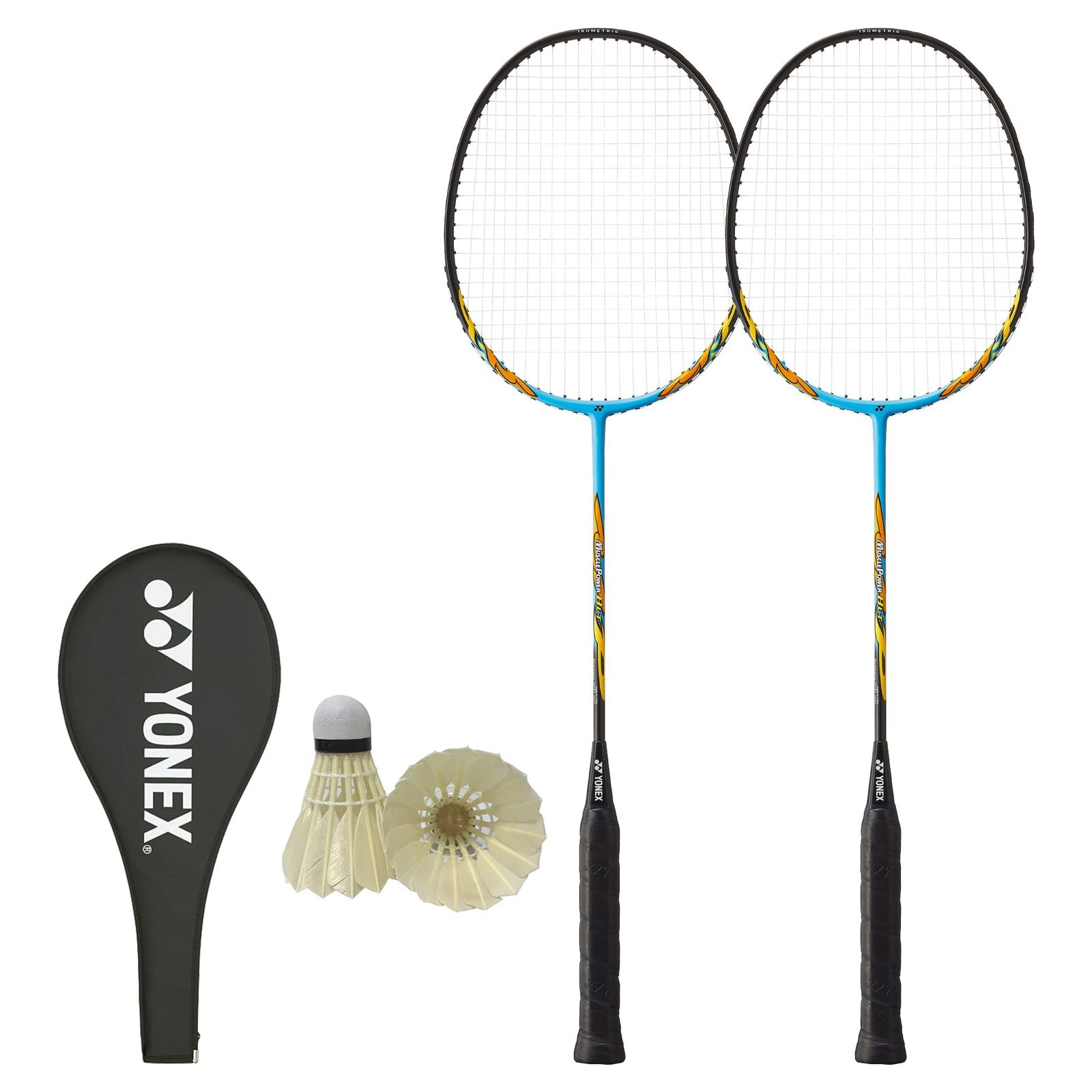 新品 【2本組・シャトル付きセット】バドミントン ラケット ヨネックス バドミントンラケット マッスルパワー8 MUSLE POWER8 MP8G 2本セット badminton racket 羽毛球拍 バドミントン バトミントン ラケット (マッスルパワー8