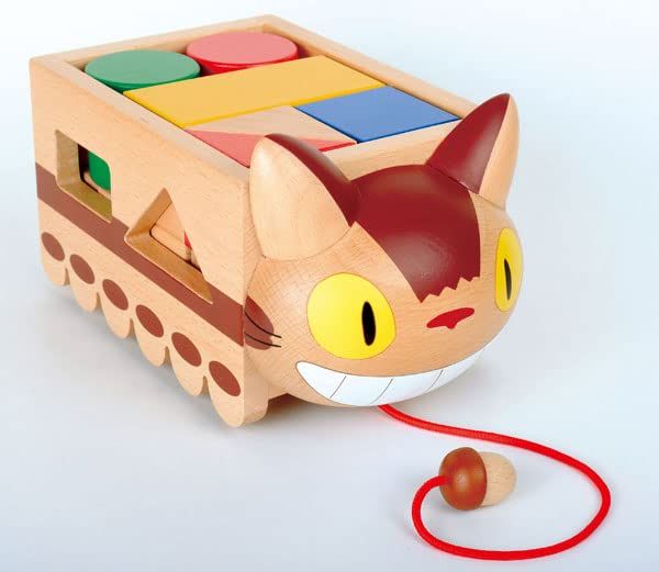 新品 エンスカイ(ENSKY) ジブリ となりのトトロ ネコバスつみき 玩具