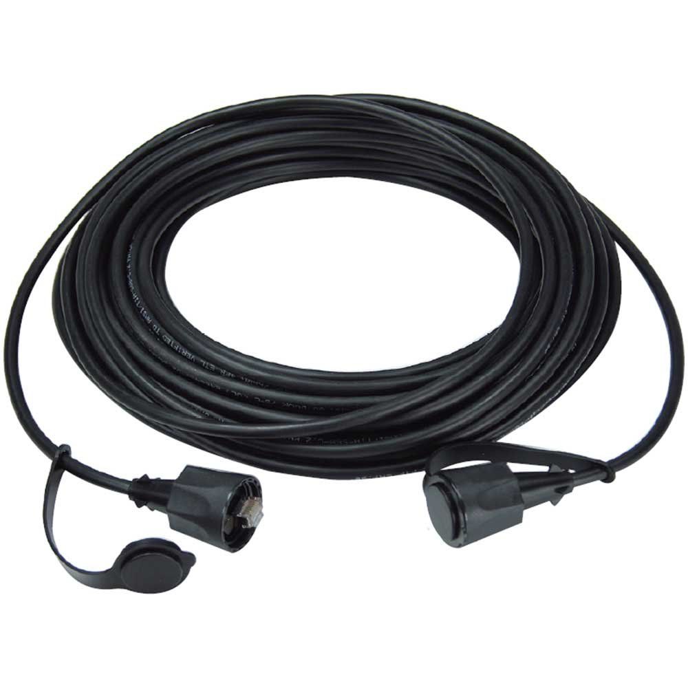 新品 ジェフコム(Jefcom) 屋外用LANコネクタ付ケーブル20m LCAT5E-20WP