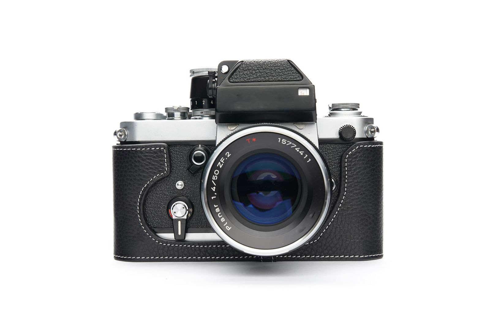 新品 TP Original Nikon F2 F2A F2AS 専用 ブルタイプ 本革 ボディケース 黒色