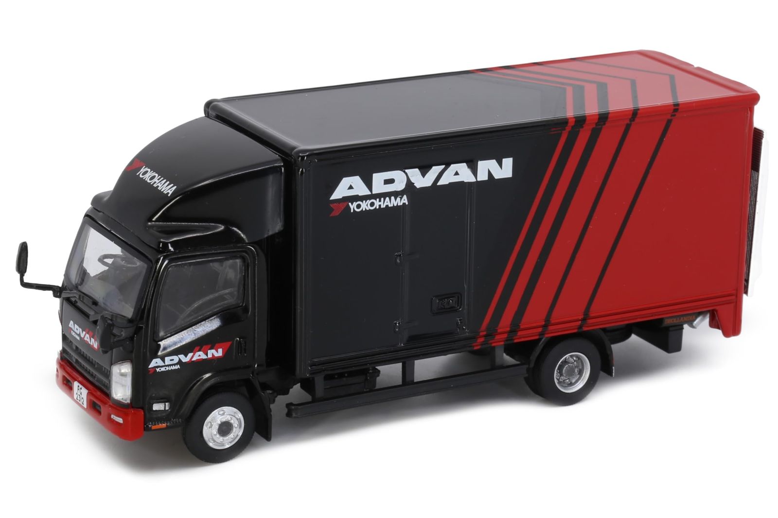 新品 Tiny City 1/64 いすゞ Nシリーズ ADVAN ダイキャストミニカー