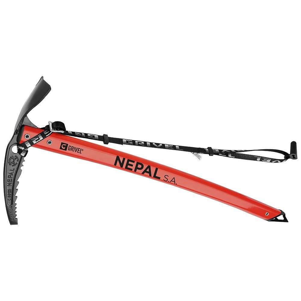 新品 Grivel Nepal SA レッドアイスアックス c/Long EVO 66cm CE 登山パイロット ユニ 大人用 66