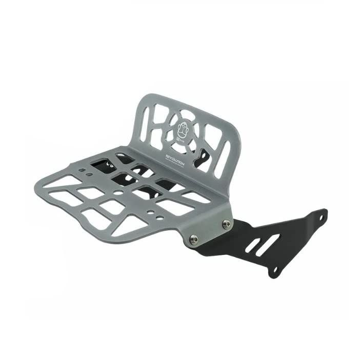 新品 Revolution ホンダモンキー125用フロントキャリア アルミ軽量モデル/レボリューション Front Carrier Alminum for HONDA MONKEY125 (Grey グレイ)