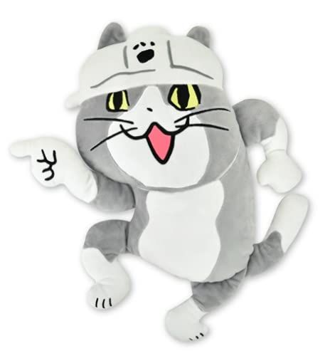 新品 株式会社フクヤ 仕事猫 ぬいぐるみクッション