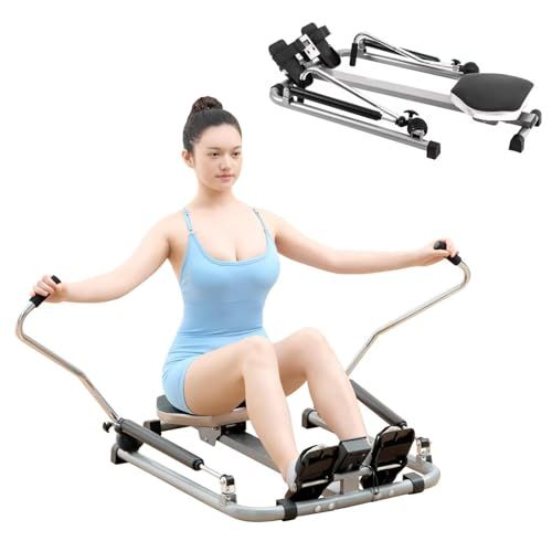 AORTD ローイングマシン ボート漕ぎマシン 漕ぎ 運動 マシン トレーニング器具 筋トレ 有酸素運動 全身運動トレーニングマシン ダイエット器具 負荷調節可 背筋 エクササイズマシン ロウイングマシン 縦置き収納可能 男女兼用＊mn 471a3d57