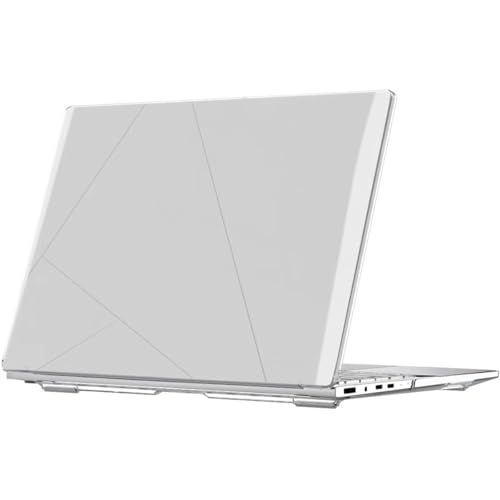 Batianda クリスタルクリアケース ASUS ZenBook 14 OLED 2024 2025 (モデル UX3405M / UX3405C)用 透明ハードシェルラップトップカバー、超薄型傷防止保護スキン - クリア/ 8019585b