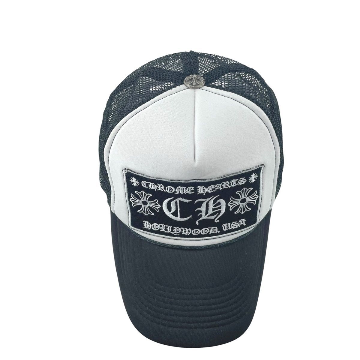 中古】 CHROME HEARTS クロムハーツ トラッカーキャップ CH WH*BK