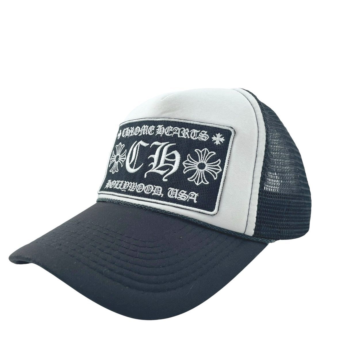 CHROME HEARTS クロムハーツ トラッカーキャップ CH WH*BK ブラック 