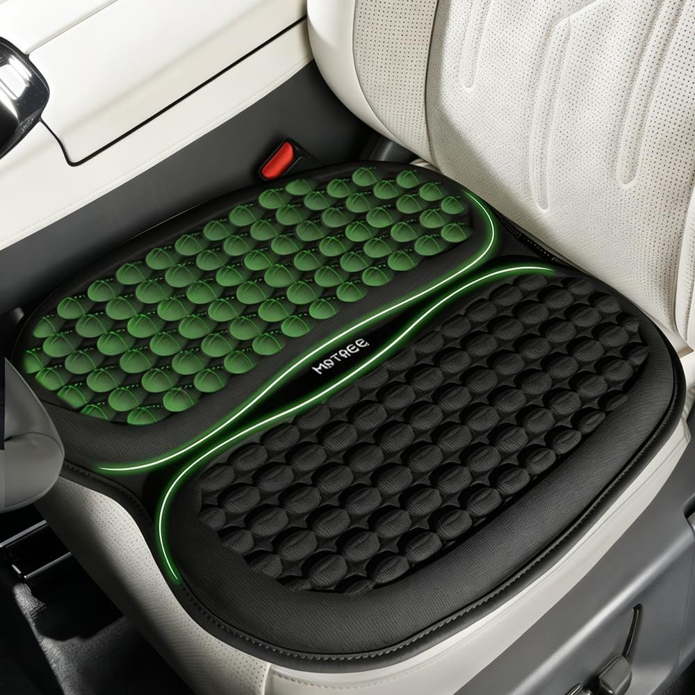 車 ゲルクッション 2026新進化 48×46×2cm 特大 100個の通気孔 冷感 通気性 ハニカム構造 ジェルクッション 四季通用 無重力 滑り止め 蒸れない 体圧分散 自動車 椅子用 自宅 オフィス 運転席 助手席 取付簡単 暑さ対策 0cb41ce7