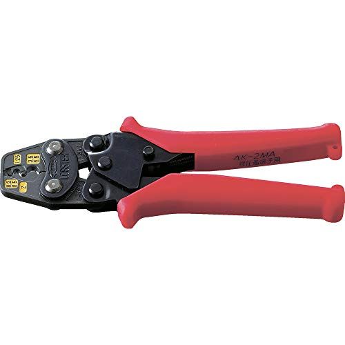 【新品】ロブテックス ミニ圧着工具(裸圧着端子/裸スリーブ用) AK2MA 067591b1