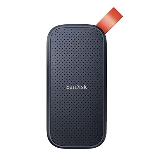 SanDisk ポータブルSSD 1TB (読み取り速度最大800MB/秒、USB 3.2 Gen 2、NVMe ソリッドステートパフォーマンス、アップデートされたファームウェア、耐久性のあるゴム製の固定ループ) グレーt cc130119