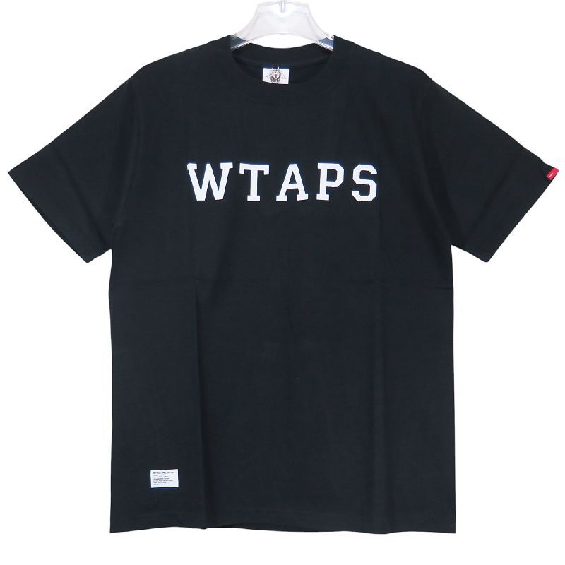 新品 WTAPS ダブルタップス 08SS COLLEGE TEE 08/1ST-PCDT-ST-M12S カレッジ ショートスリーブ クルーネック Tシャツ ブラック スパイダー サイズS Mayk