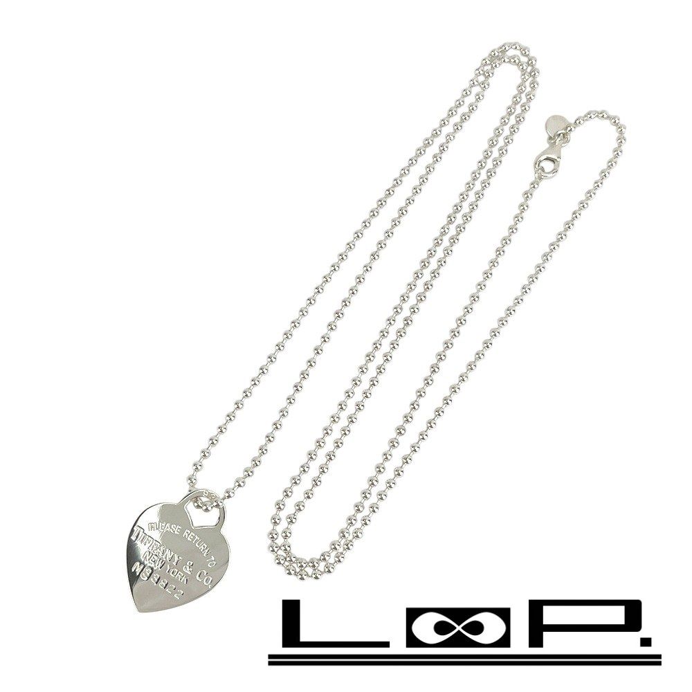 ティファニー ■新同■磨き済■84cm■ リターントゥ ハート ロング ネックレス アクセサリー シルバー SV925 【483479】3