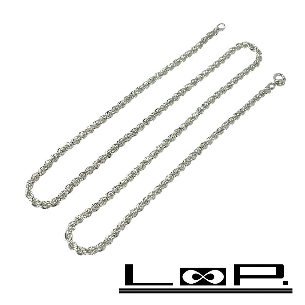 ティファニー ■新同■磨き済■78cm■ ティファニー ツイスト チェーン ロング ネックレス アクセサリー シルバー SV925 61g 【619861】8