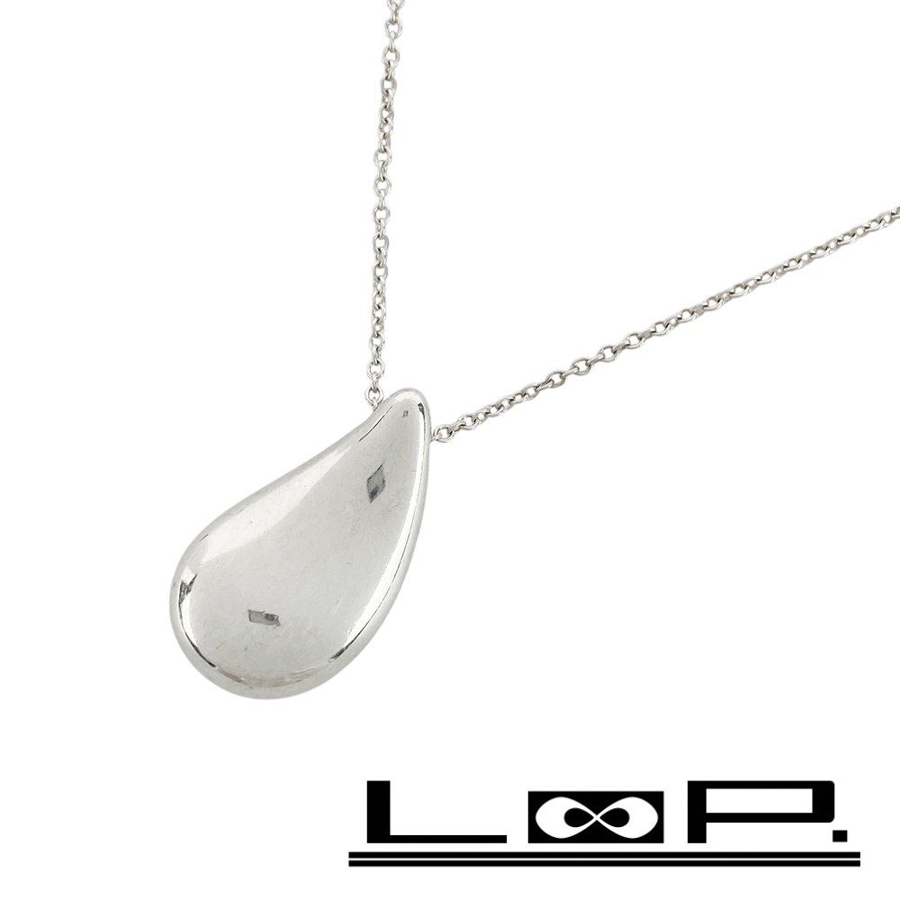 ティファニー ■美品■ エルサペレッティ ティアドロップ ネックレス アクセサリー SV925 シルバー 【523700】9