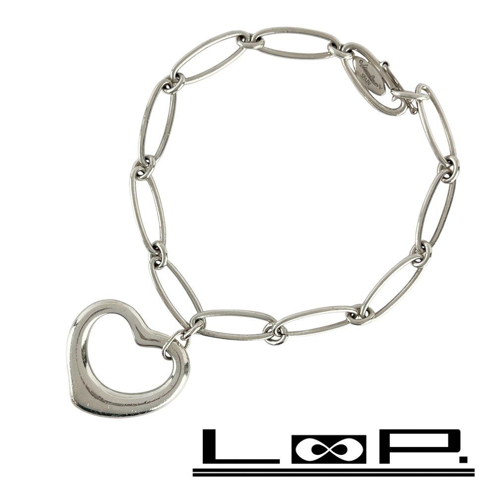 ティファニー ■中古■ オープンハート ペレッティ ブレスレット アクセサリー シルバー SV925 【447754】10