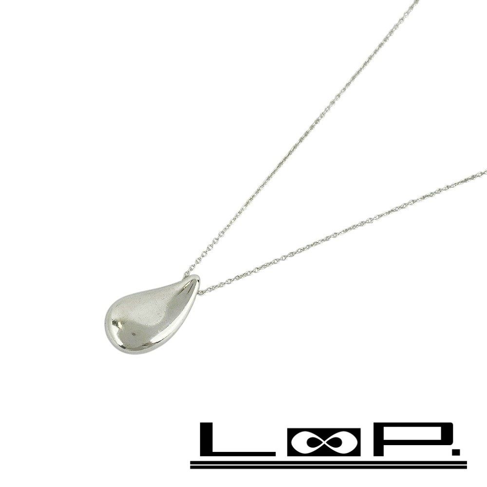 ティファニー ■美品■ ティアドロップ ラージ ネックレス アクセサリー シルバー SV 925 【504648】11