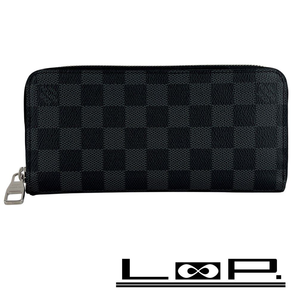 ルイヴィトン ■新同■ ジッピーウォレット ヴェルティカル 長財布 財布 ウォレット グラフィット ブラック 箱【612602】9